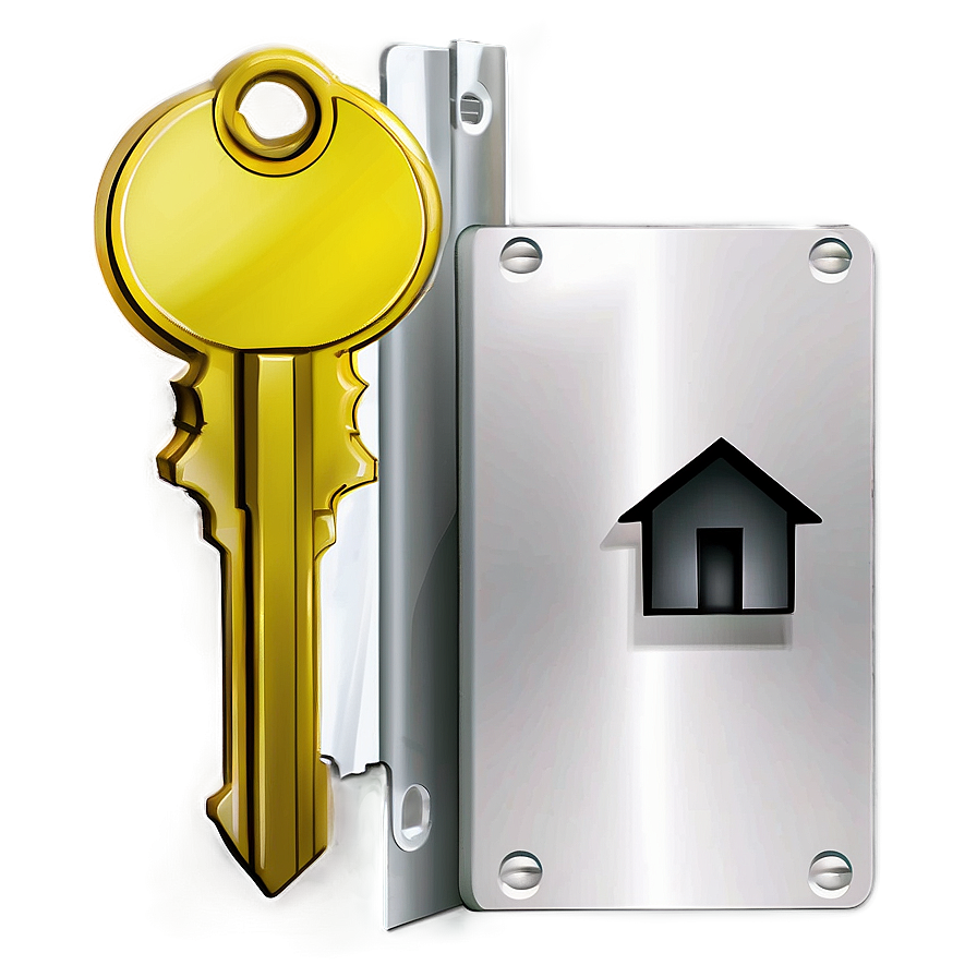 Digital House Key Png Bst