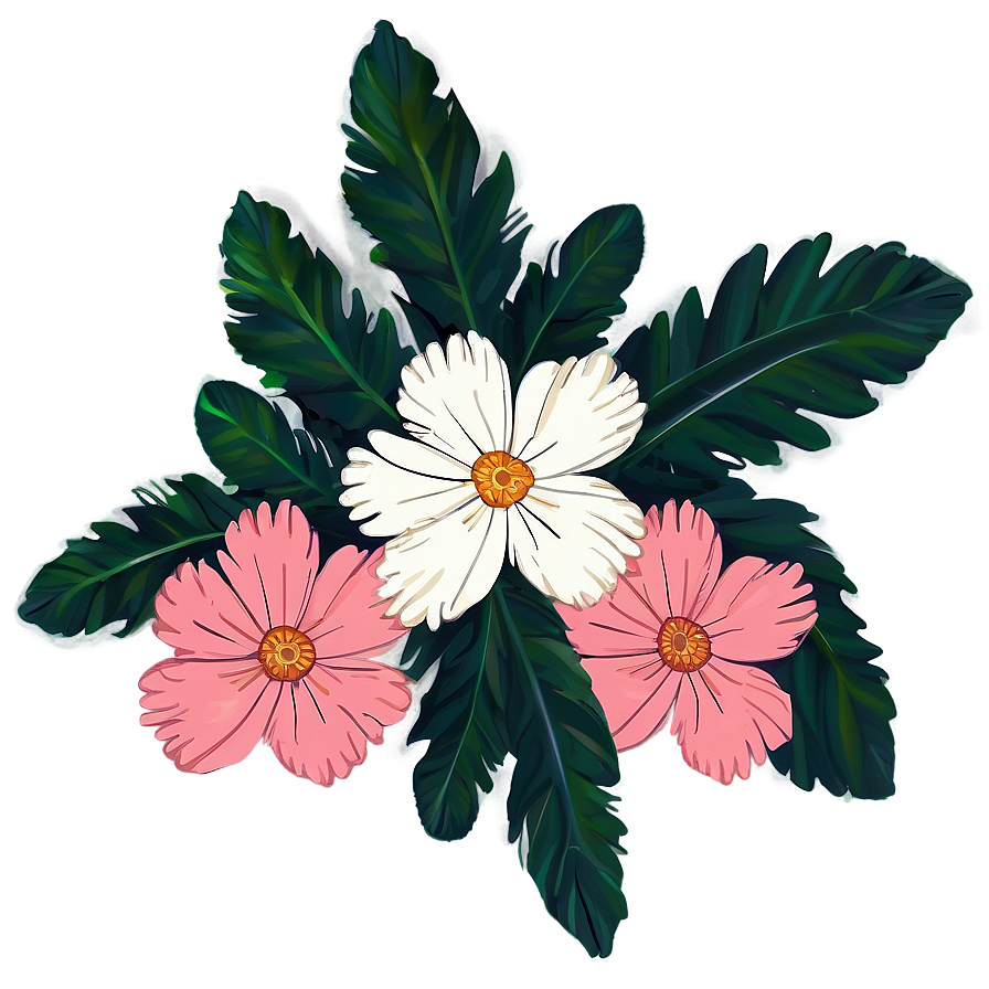 Digital Indie Flower Png Ebs