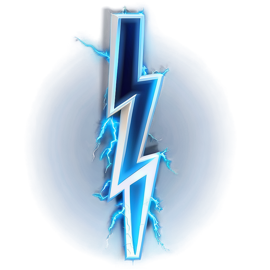 Digital Lightning Bolt Png Qen