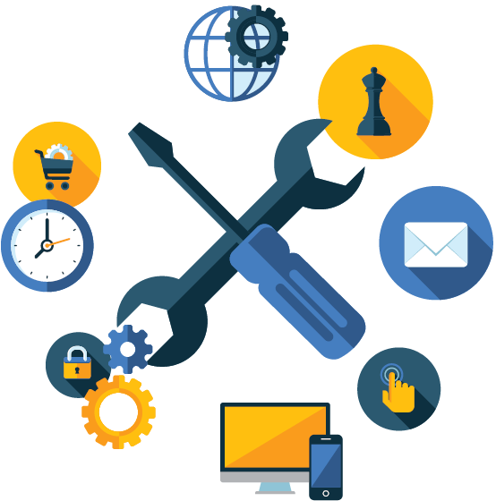 Digital Maintenanceand Technology Concept