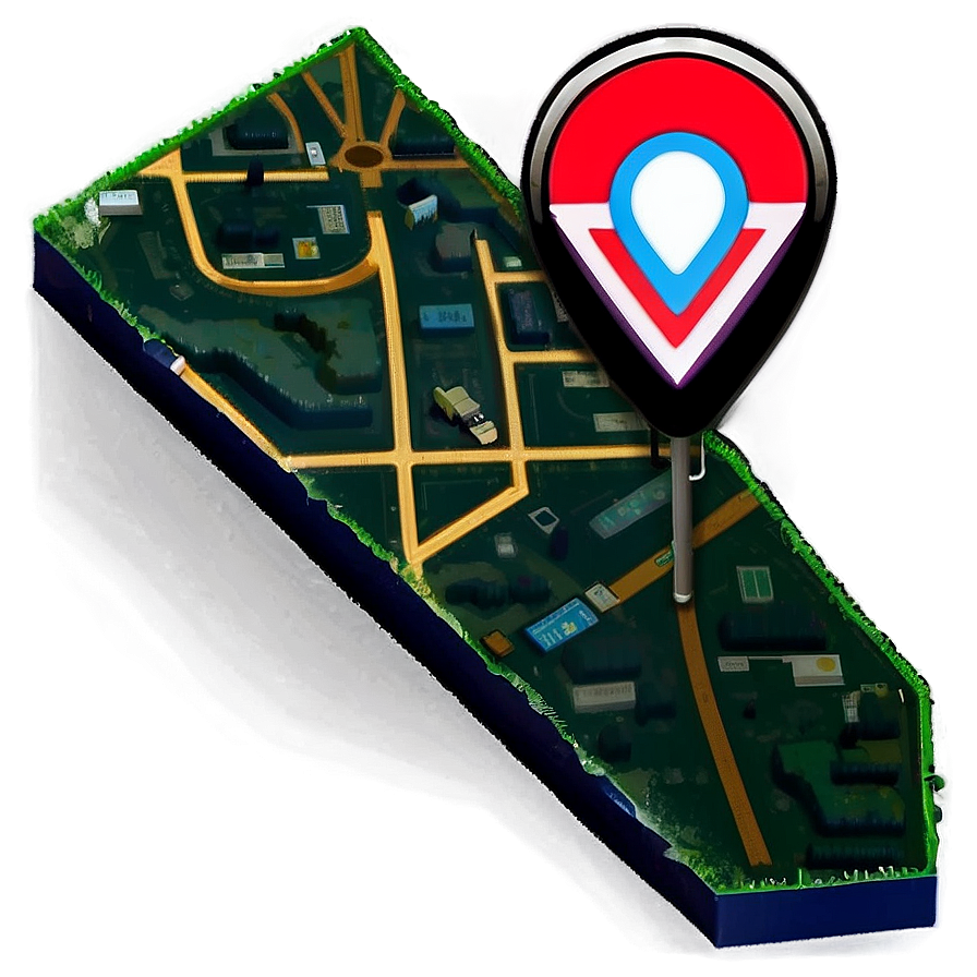 Digital Map Pin Png Qli85