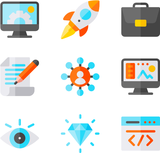 Digital Marketing Icons Set