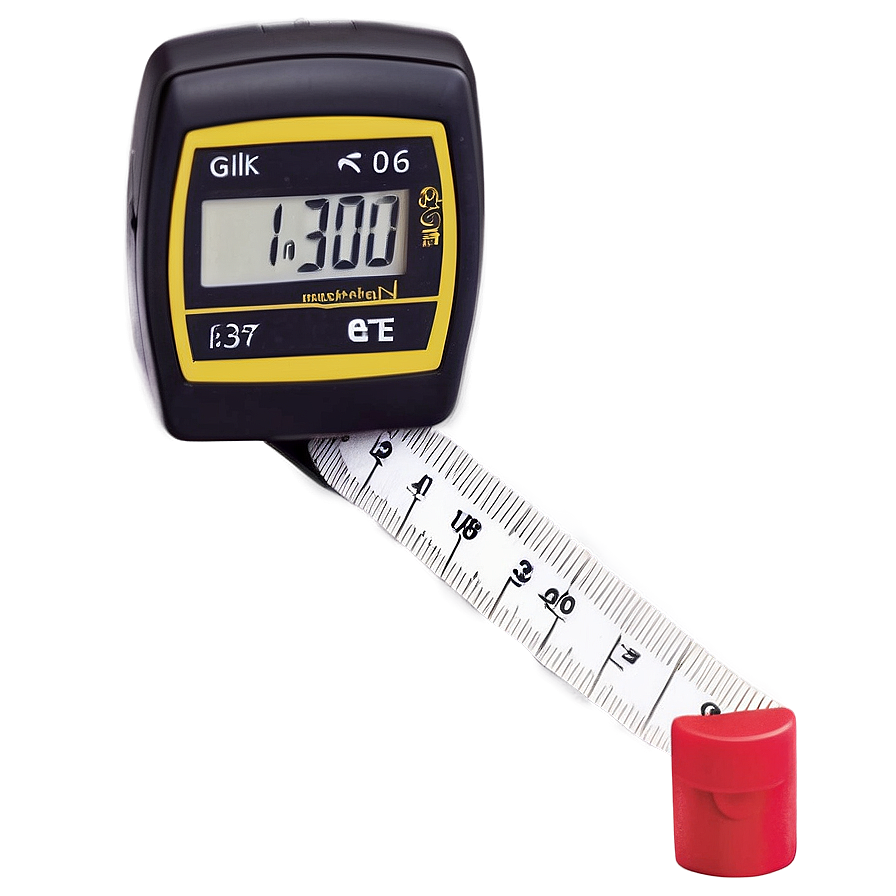 Digital Measuring Tape Png Ydf71