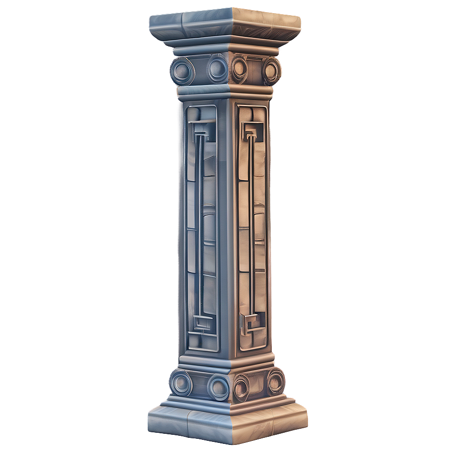 Digital Pillar Png 36