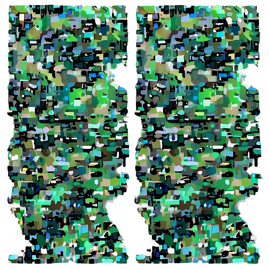 Digital Pixel Camouflage Png Mlv