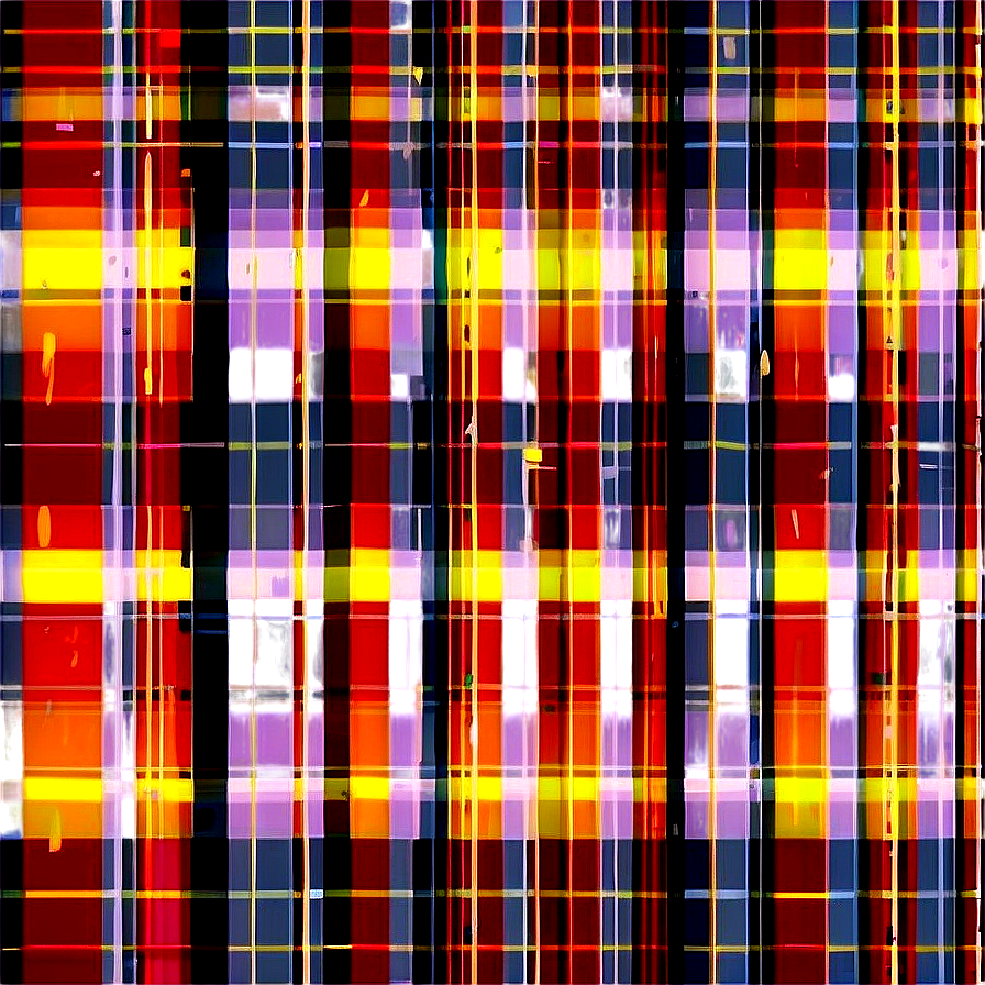 Digital Pixel Plaid Png Sxe70