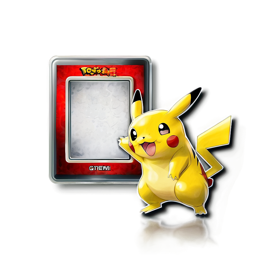 Digital Pokemon Card Template Png 06212024