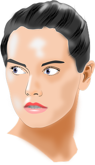 Digital Portraitofa Woman