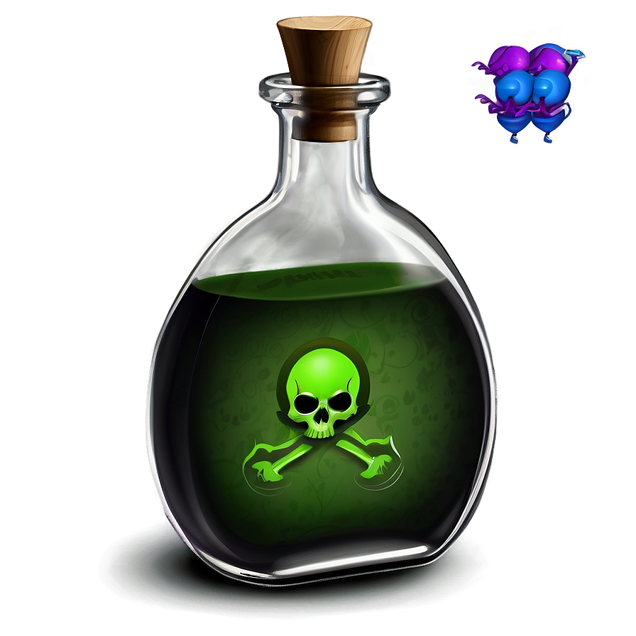 Digital Potion Bottle Png 37