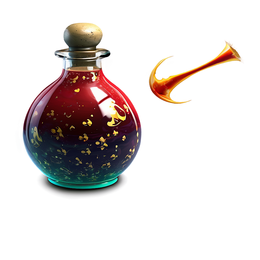 Digital Potion Bottle Png 95