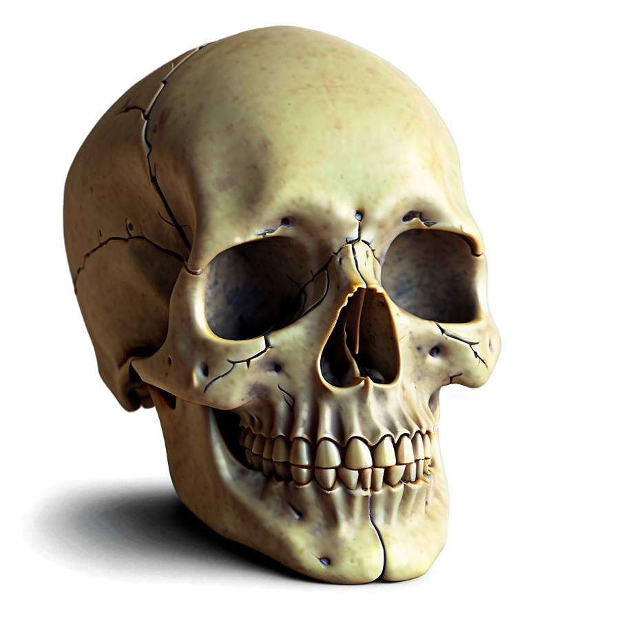 Digital Skull Drawing Png A