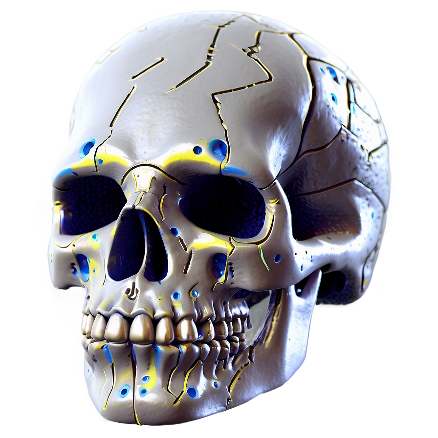 Digital Skull Face Creation Png 66