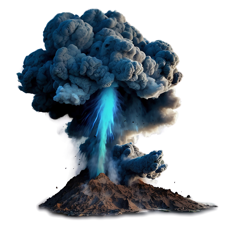 Digital Smoke Explosion Artwork Png 06272024