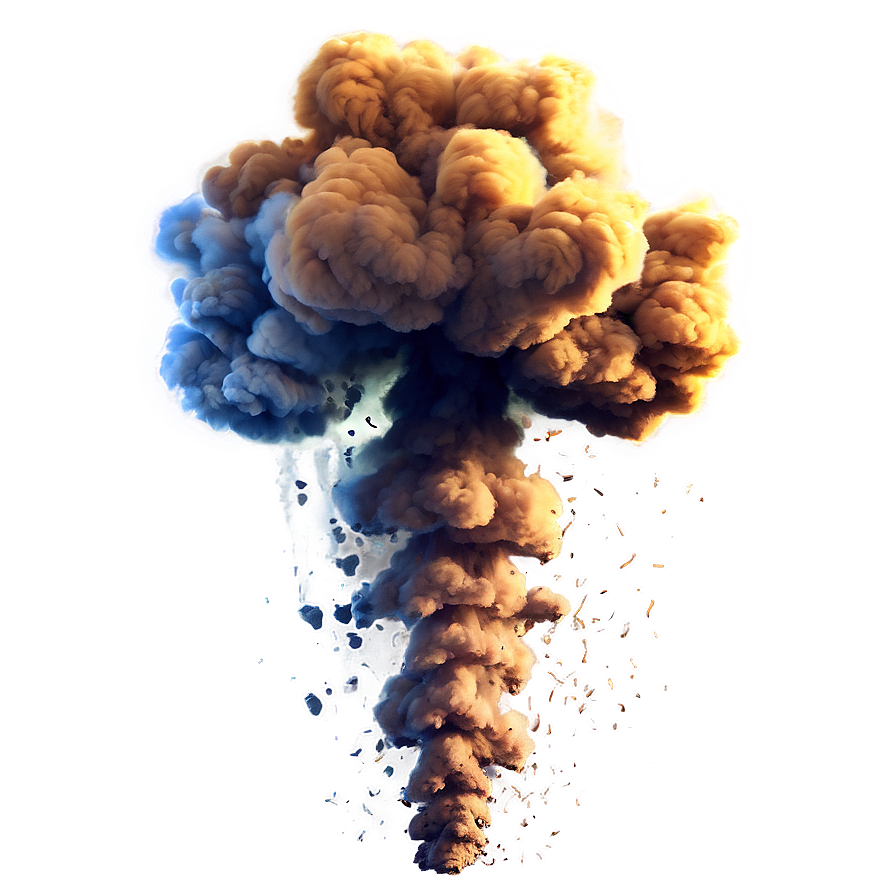 Digital Smoke Explosion Artwork Png 06272024