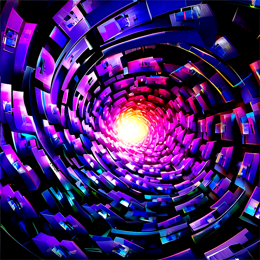 Digital Vortex Wallpaper Png 67