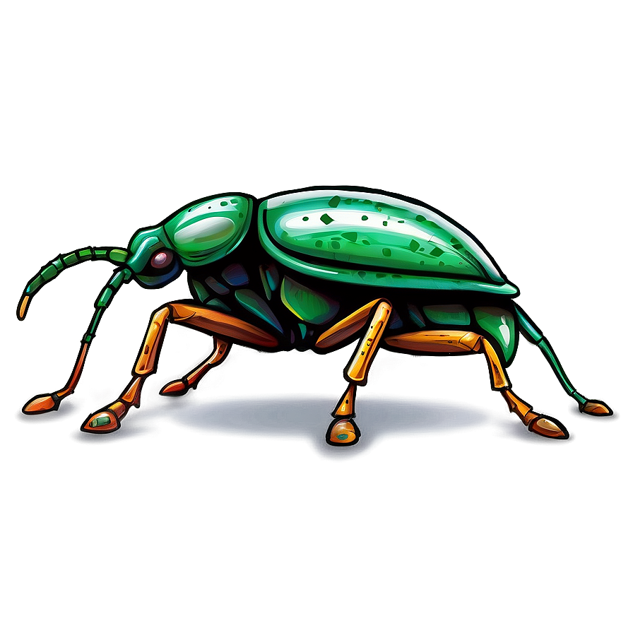 Digital Weevil Sketch Png 64