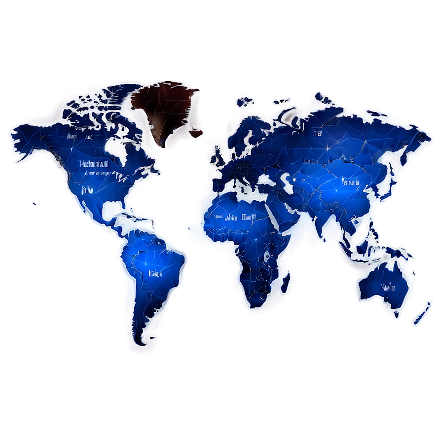 Digital World Map Png 06242024