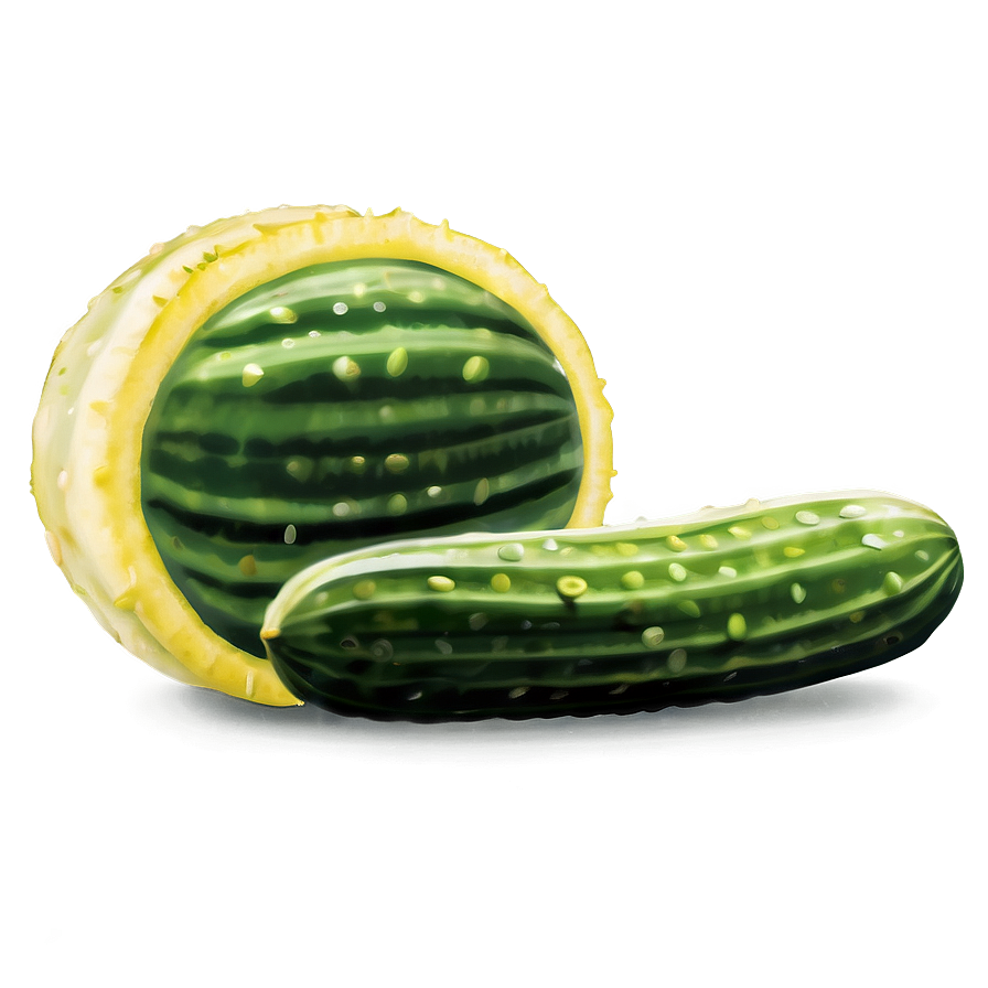 Dill Pickle Cucumber Png 06272024