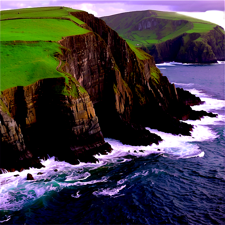 Dingle Peninsula Cliff Png 34