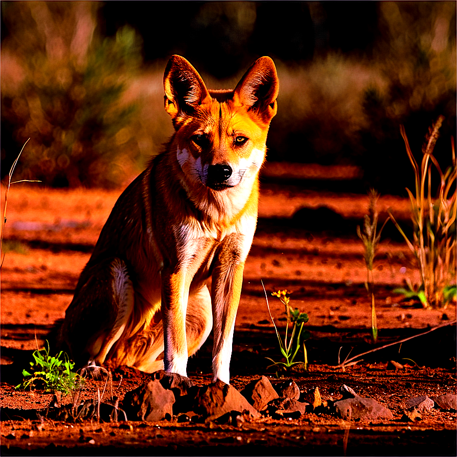 Dingo Habitat Scene Png 53