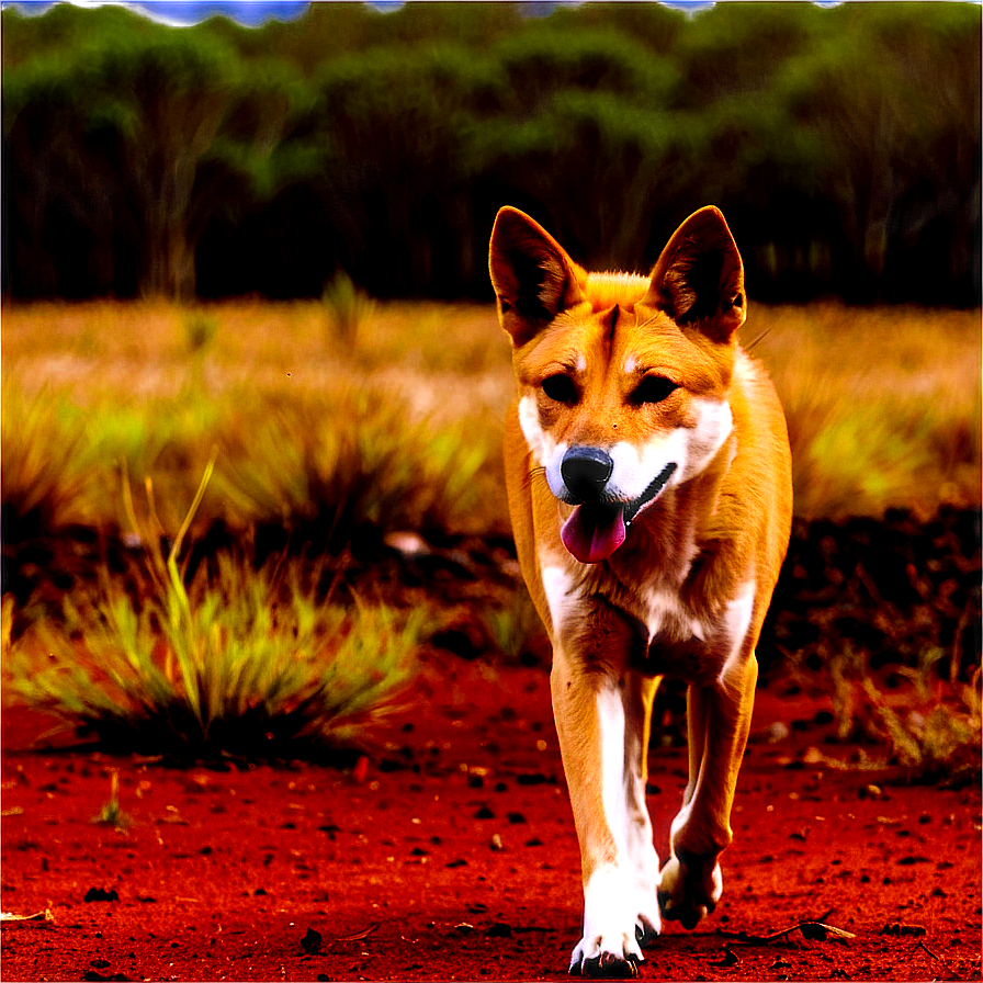 Dingo In Australian Outback Png 72