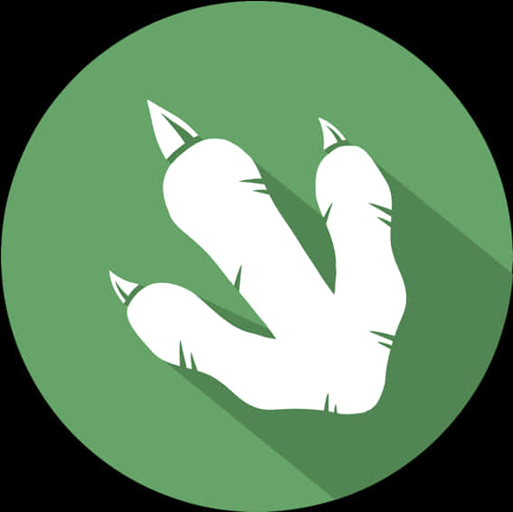 Dinosaur Footprint Icon