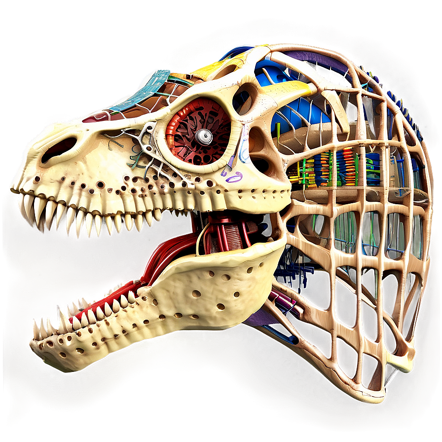 Dinosaur Head Anatomy Png Bcp60