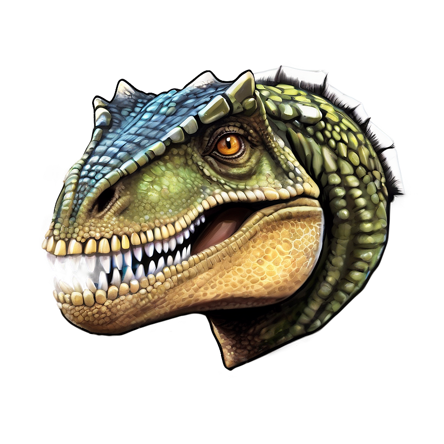 Dinosaur Head Illustration Png 06292024