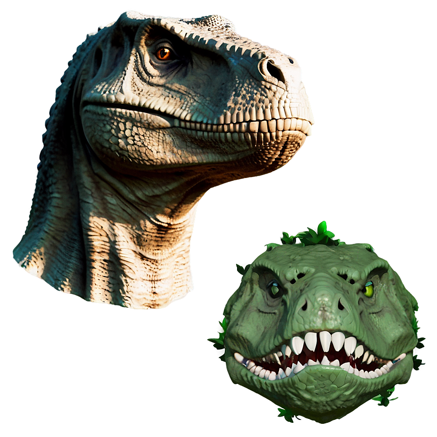 Dinosaur Head In Nature Png 31