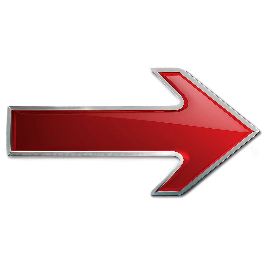 Directional Red Arrow Transparent Png 92