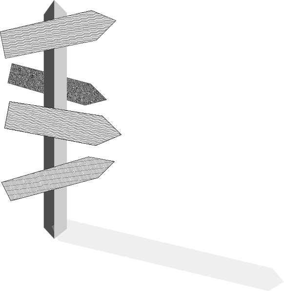 Directional Signpost Graphic