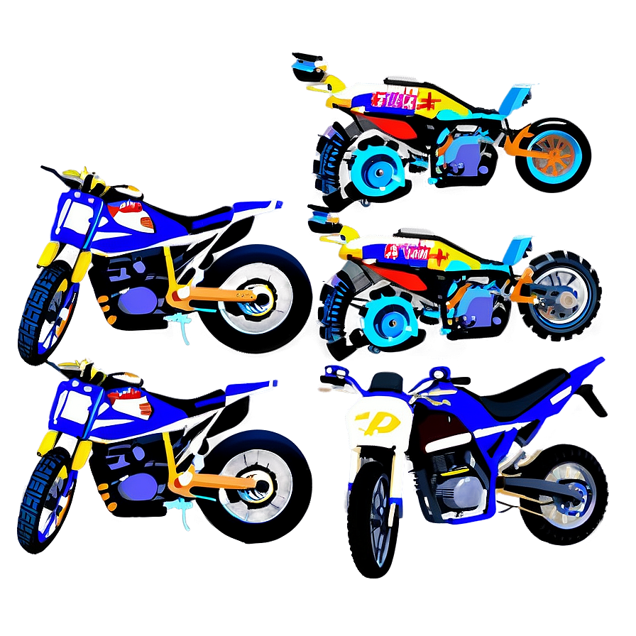 Dirt Motorbike Png 06242024