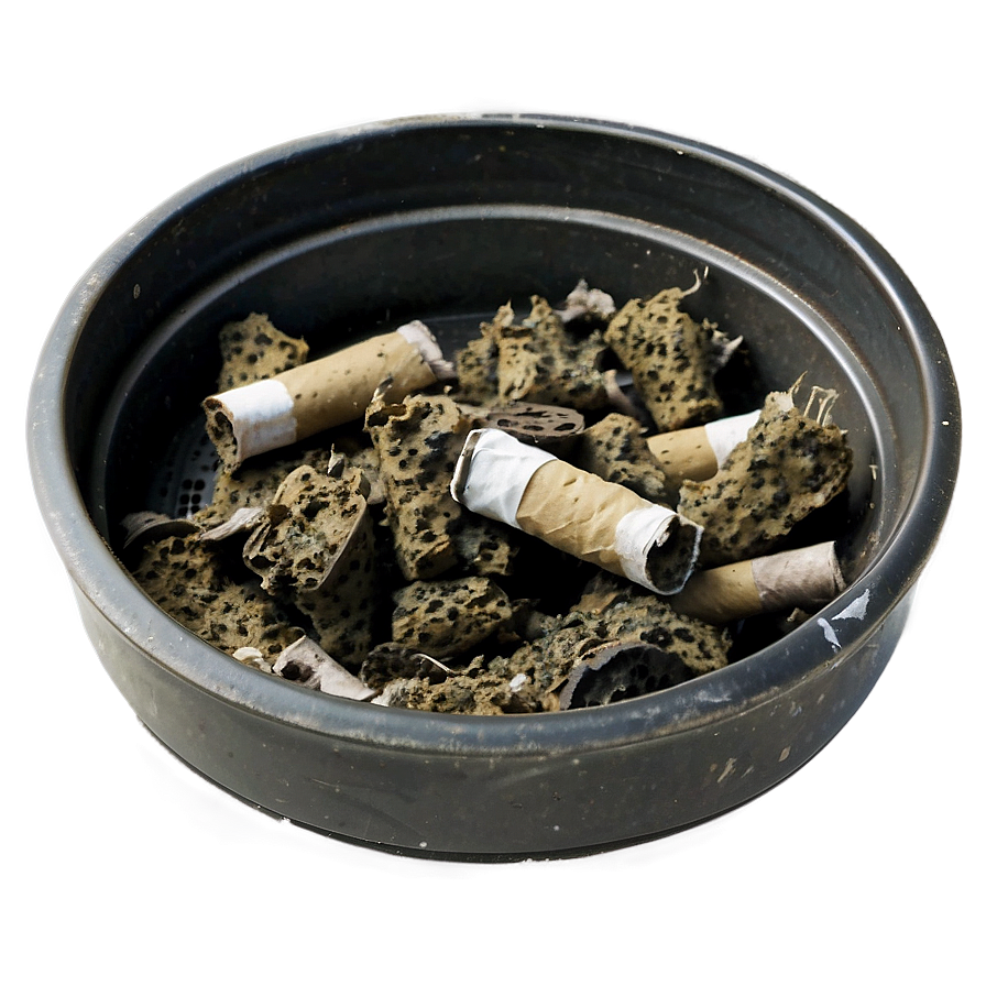 Dirty Ashtray Png 06242024