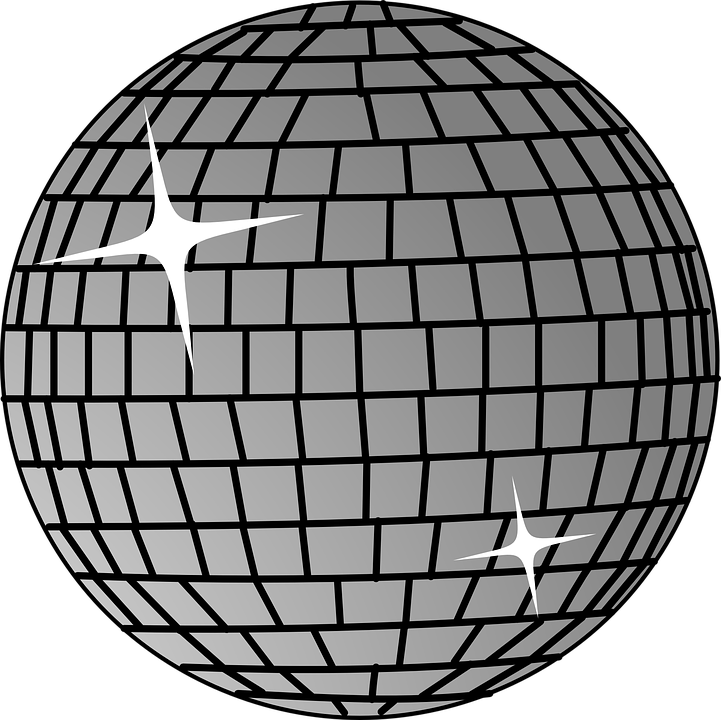 Disco Ball Sparkle Graphic