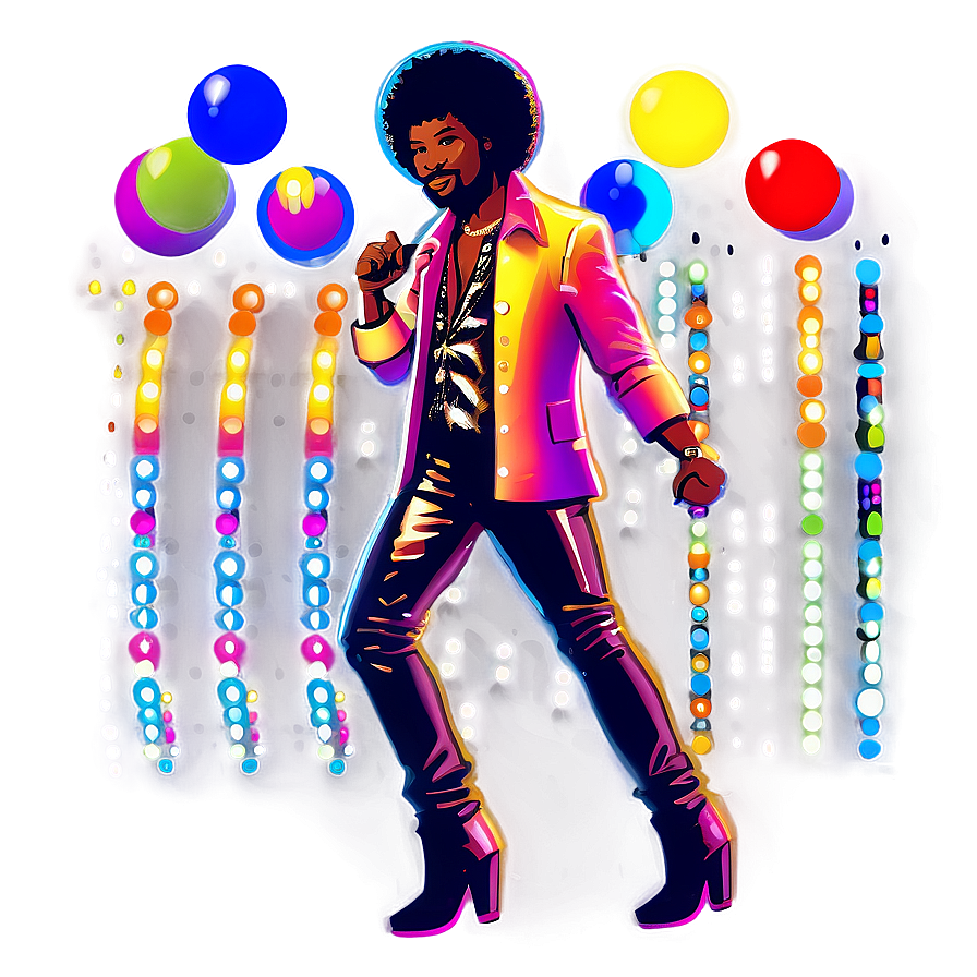 Disco Fever Illustration Png 06202024