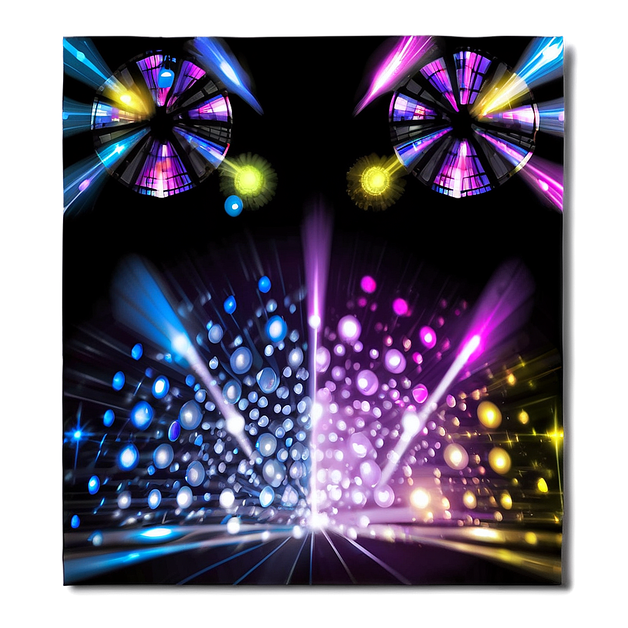 Disco Light Effects Png 06202024