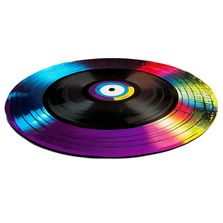 Disco Music Record Png 11