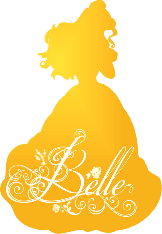 Disney Belle Silhouette