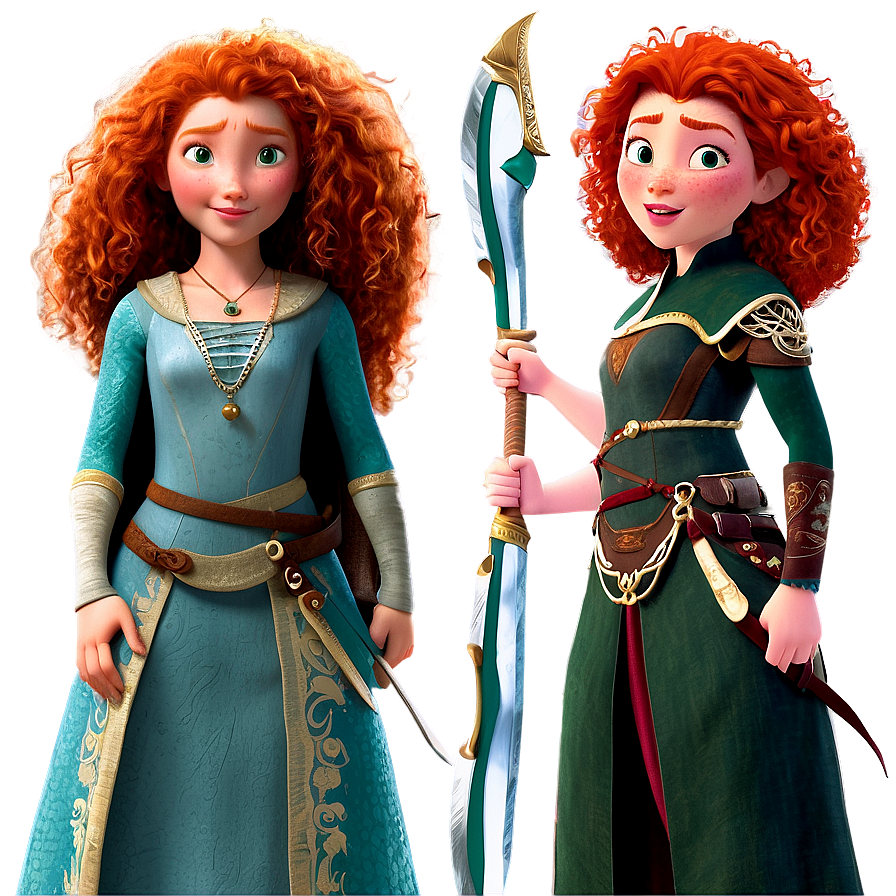 Disney Brave Merida Png 06112024