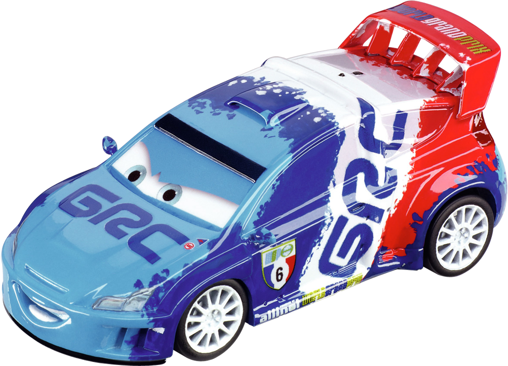 Disney Cars Character Racecar Design