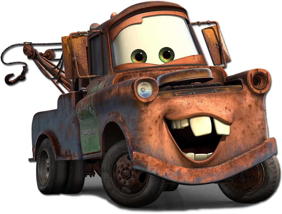 Disney Cars Mater Character Render