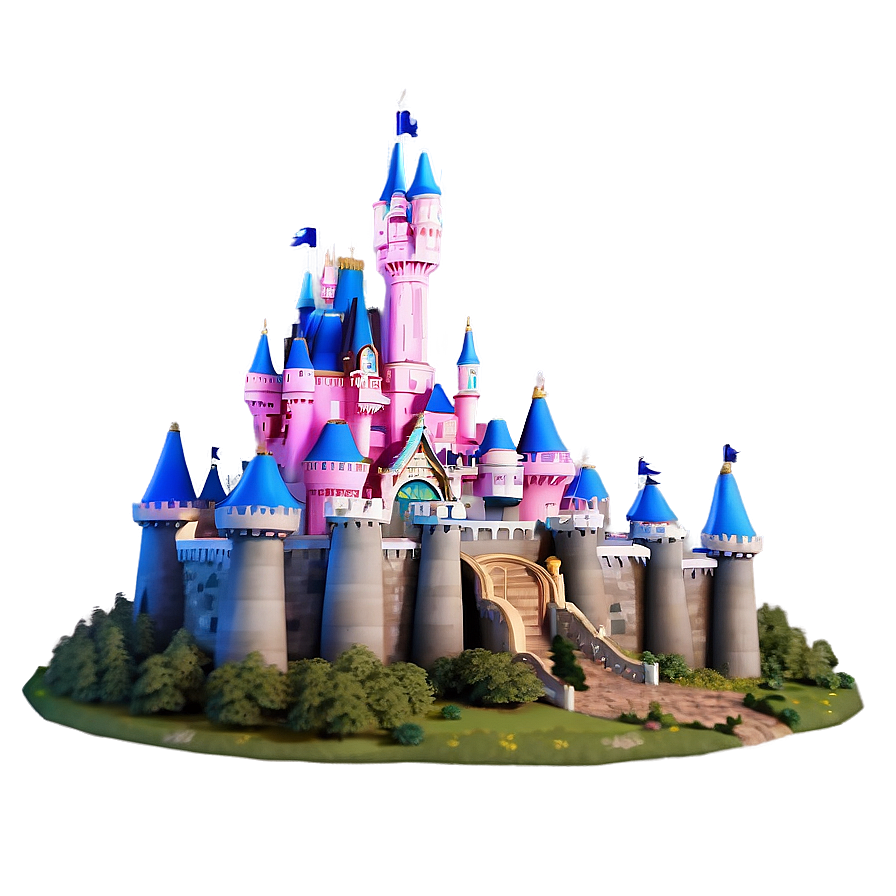 Disney Castle At Twilight Png 16