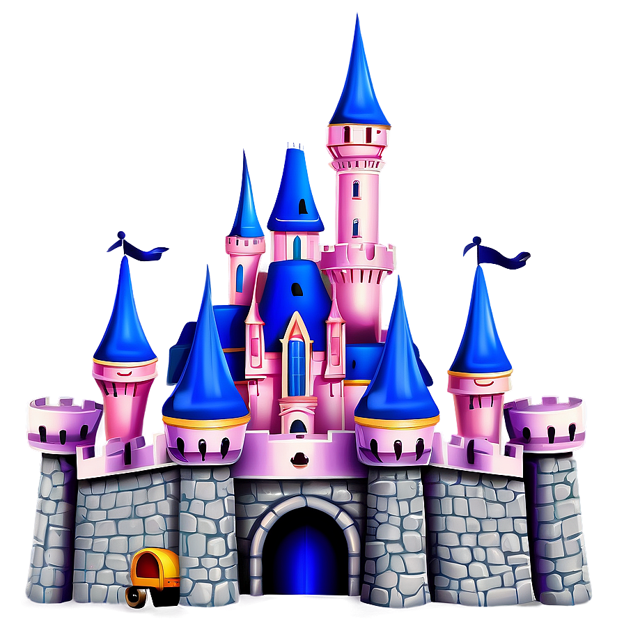 Disney Castle Illustration Png Lxd