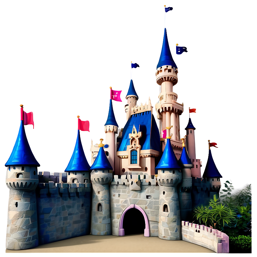 Disney Castle Illustration Png Pjr