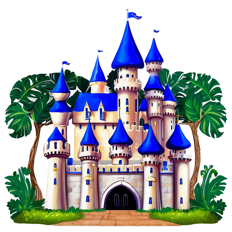 Disney Castle Illustration Png Wox92