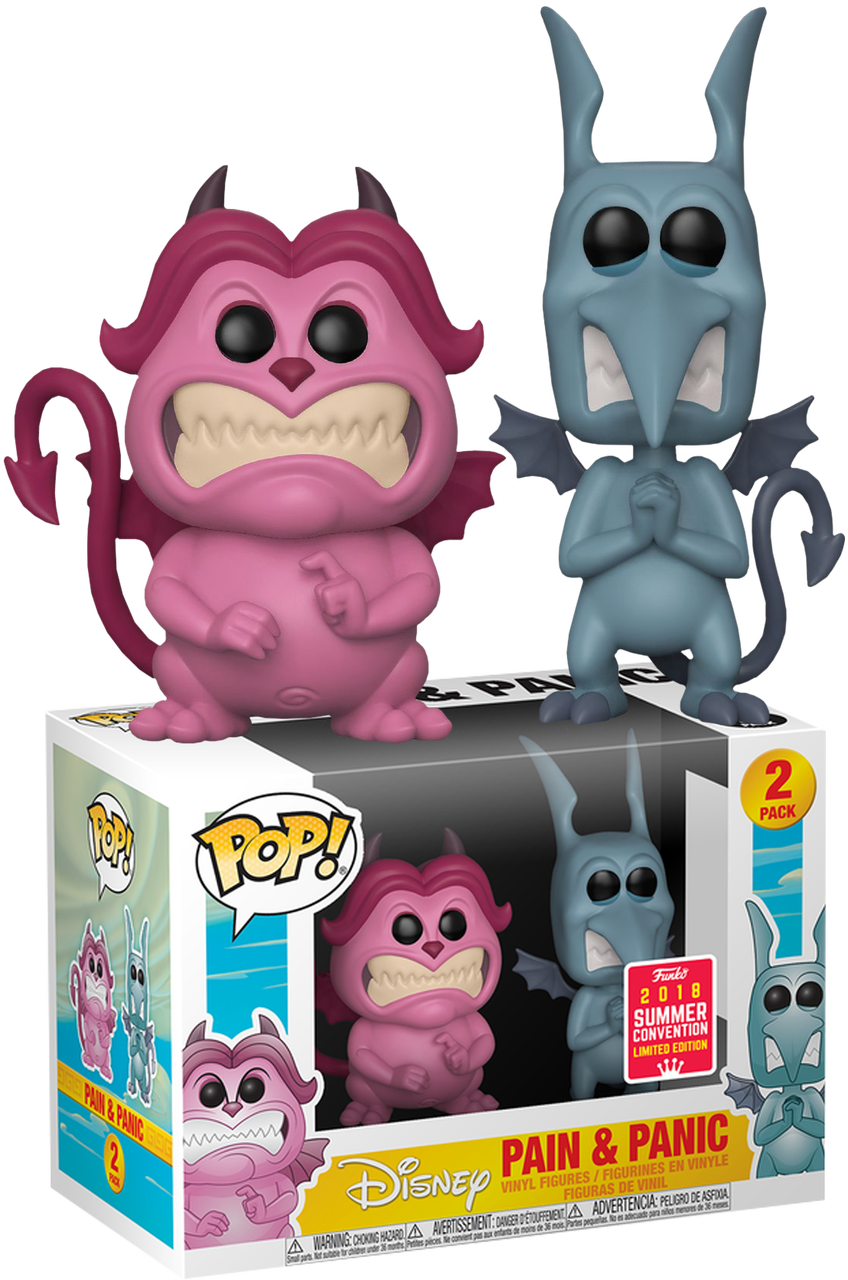 Disney Painand Panic Funko Pop Figures