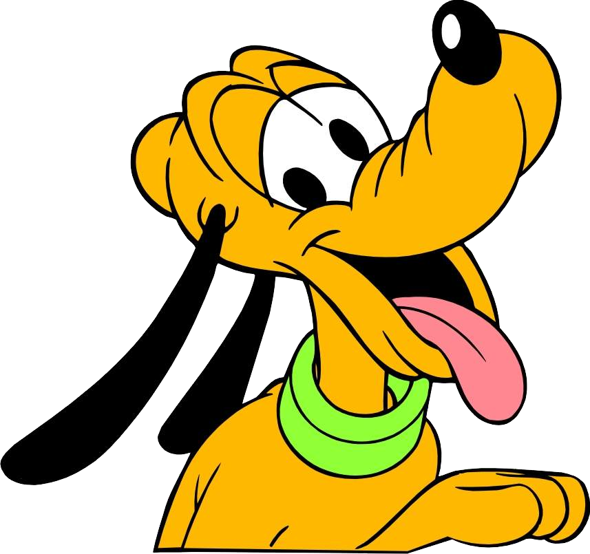 Disney Pluto Happy Expression