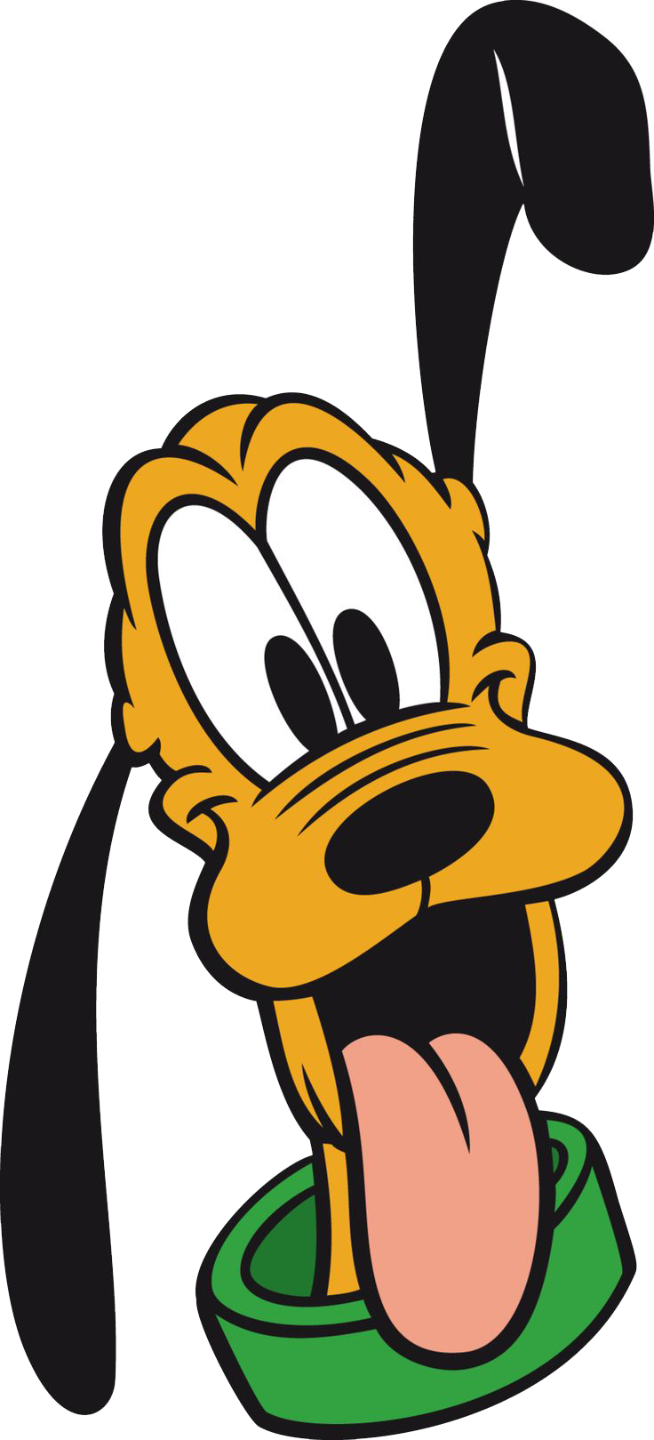 Disney Pluto Happy Expression