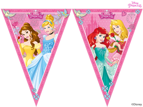 Disney Princess Banner Design