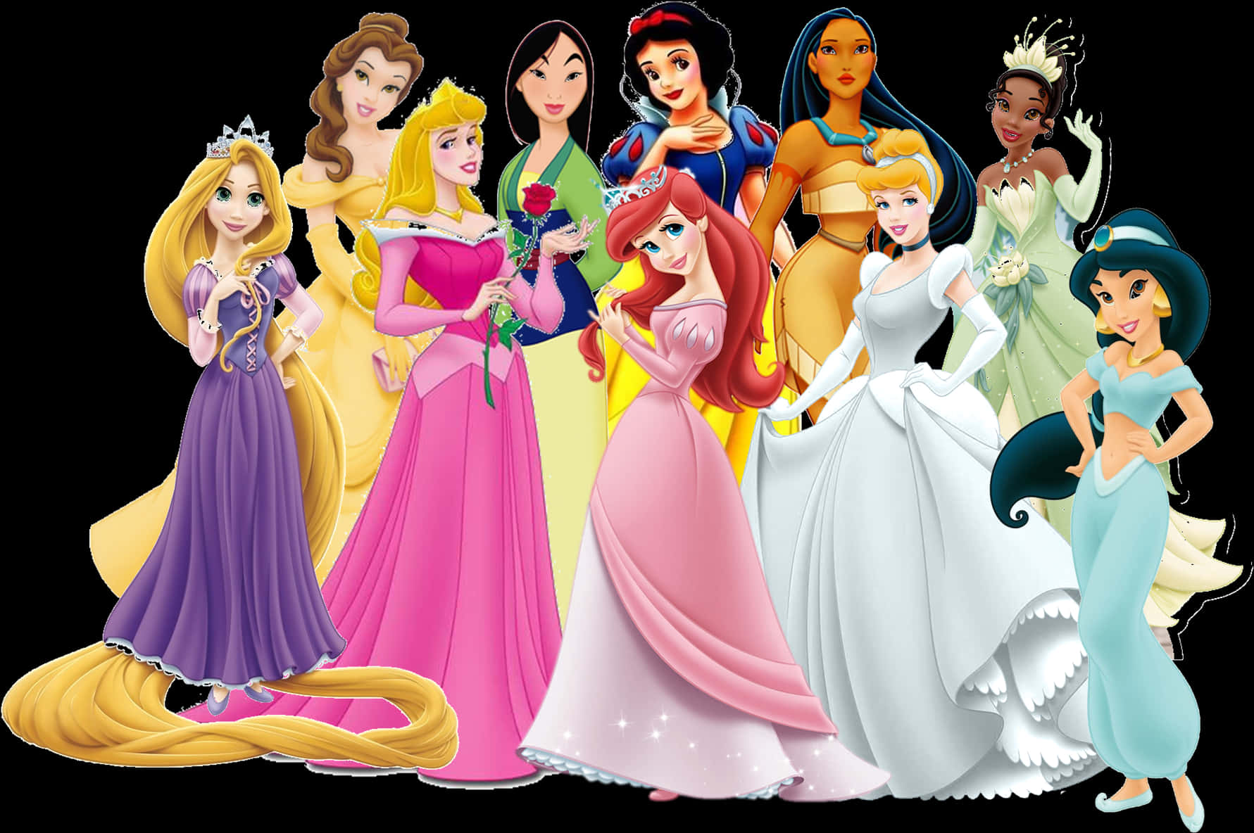 Disney Princesses Gathering